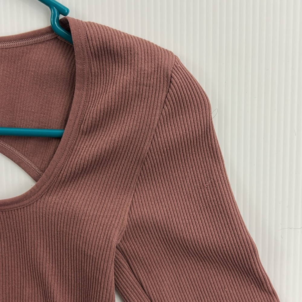 442. By Together Light Purple Long Sleeve Top (S) - Picture 4 of 10